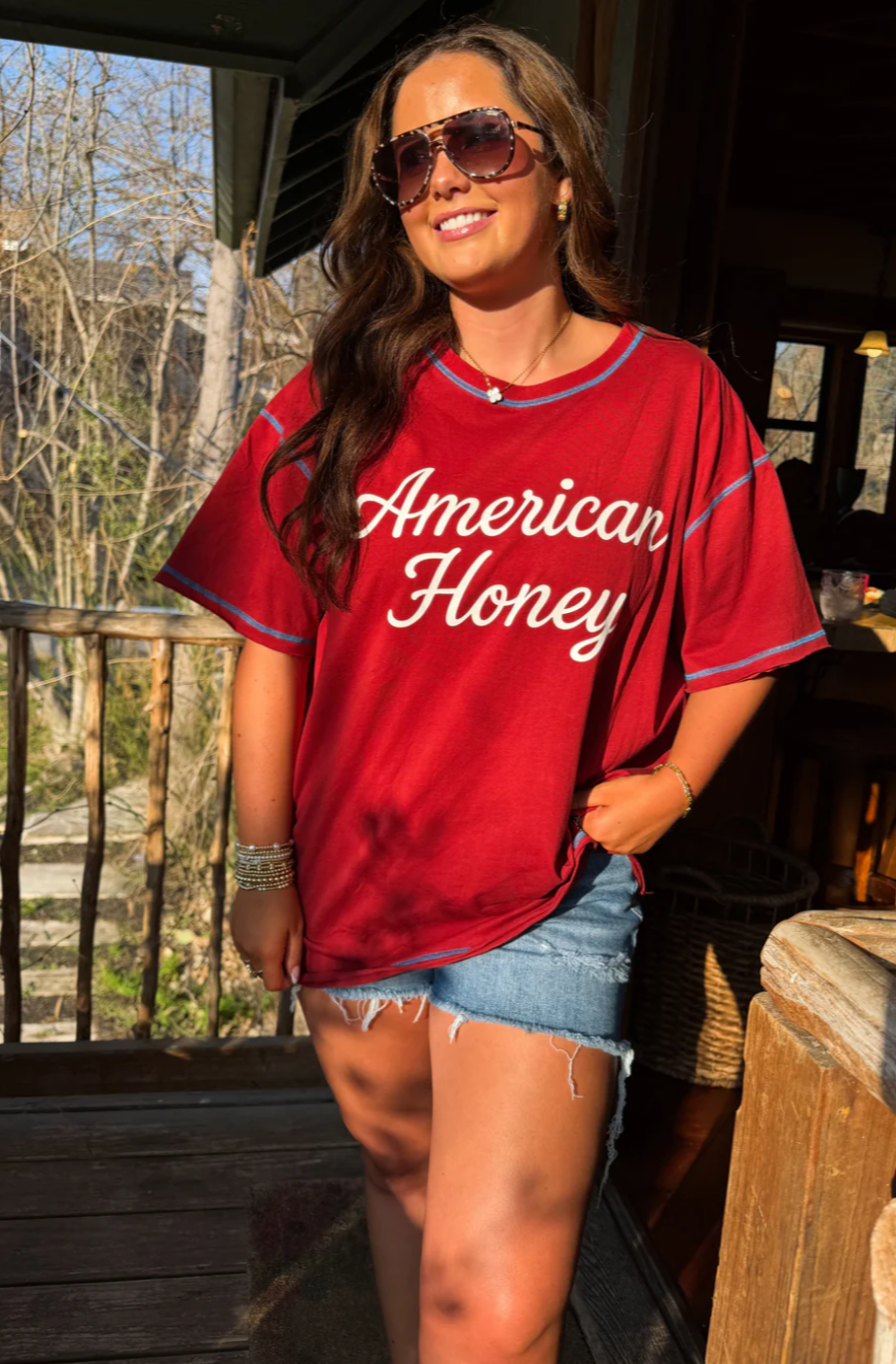 American Honey - All-American Oversized Tee
