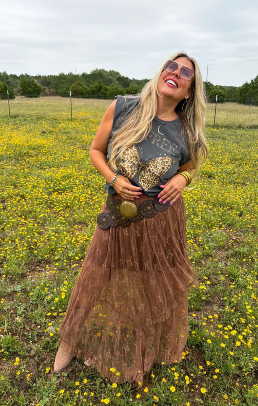 Be Free Butterfly Tee